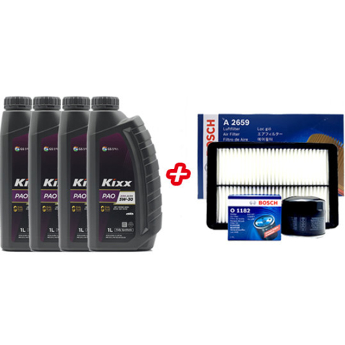 GS칼텍스 킥스 파오 A3/B4 5W30 + 보쉬필터 아반떼AD 가솔린_이미지