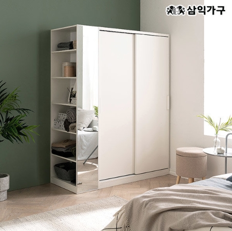 디데이 슬라이딩 행거형+선반형 A세트 옷장 1500