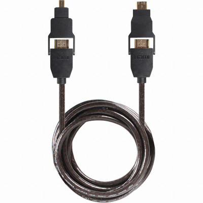 강원전자 NETmate HDMI 1.4 4-in-1 케이블 (HDMI / MiniHDMI / MicroHDMI) (NMC-HM02A, 2m)_이미지
