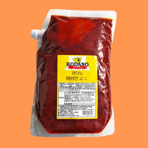 코다노 비빔면 소스 2kg (5개)_이미지