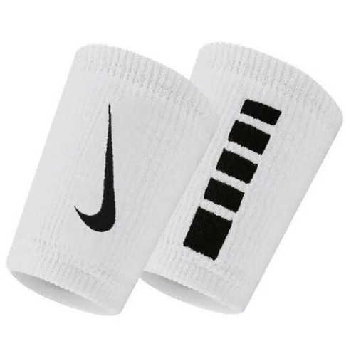 나이키 엘리트 더블와이드 리스트밴드 DX7055-101