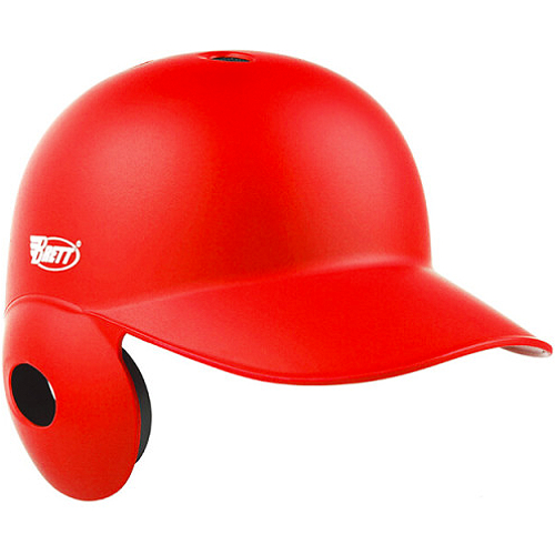 브렛 2022 타자헬멧 무광 적색 우귀 BH07-02L