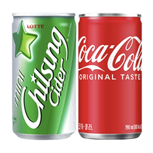 코카콜라음료외 코카콜라 190ml x 30개 + 칠성사이다 190ml + 30개