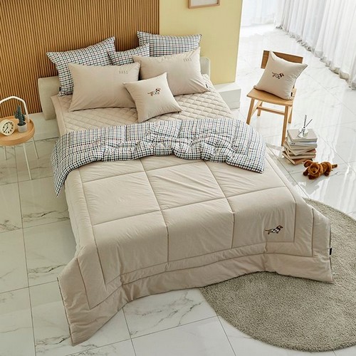 닥스HOME 고밀도 심슨 베이지 3온스 퀼트이불 (싱글 S)_이미지