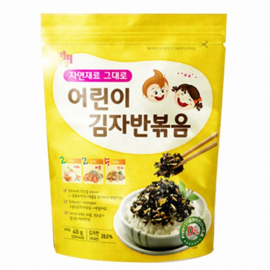 천명푸드 오물조물얌얌 어린이 김자반볶음 40g (20개)