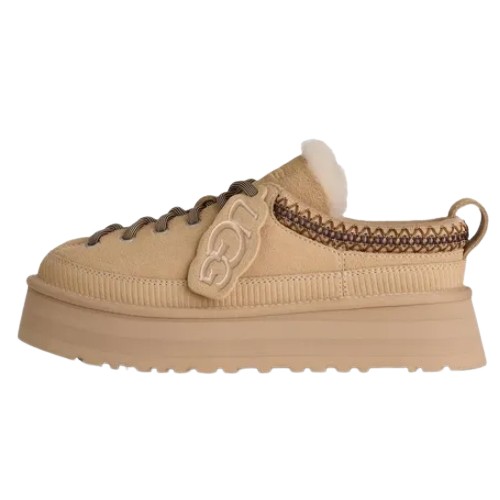 UGG 여성 헤리티지 레이스업 슬리퍼 1180361 (SNDC, 샌드캐슬)_이미지