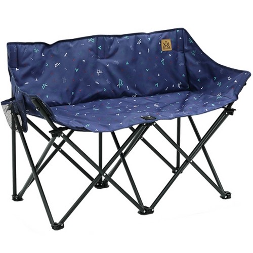 카즈미 모노그램 더블 체어