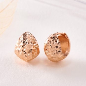 14K 물방울 다이아컷팅 원터치 링 귀걸이 PNE40958