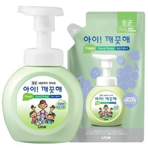 청포도 핸드 솝 250ml+리필 200ml