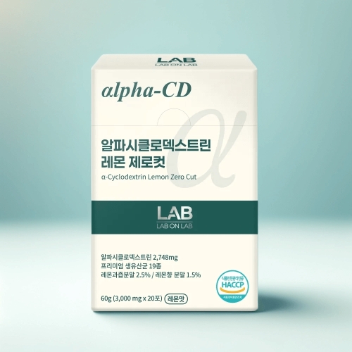 랩온랩 알파시클로덱스트린 레몬 제로컷 3g 20포 (6개)_이미지