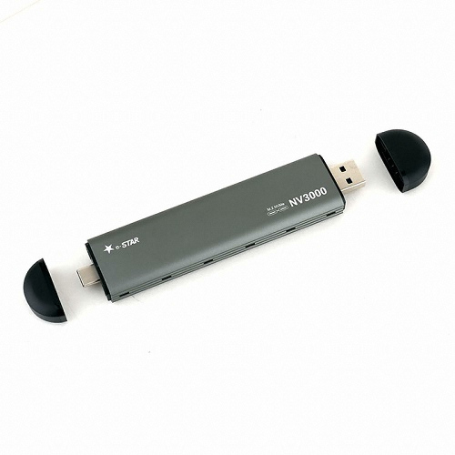 디지탈그리고나 e-STAR NV3000 USB 3.1 M.2 외장케이스 (SSD미포함)_이미지