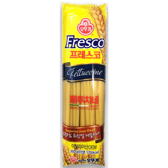 오뚜기 프레스코 페투치네 500g이미지입니다. 누르면 해당 게시물로 새창이동합니다.