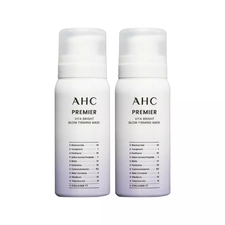 AHC 프리미어 비타 브라이트 글로우 퍼밍마스크 60g (2개)_이미지