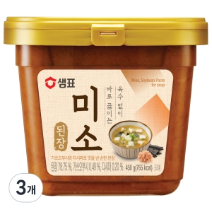 샘표 미소 된장 450g (3개)_이미지