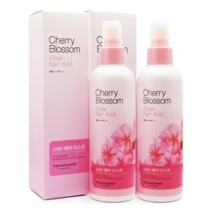 더페이스샵 체리블라썸 클리어 헤어 미스트 200ml 2개_이미지