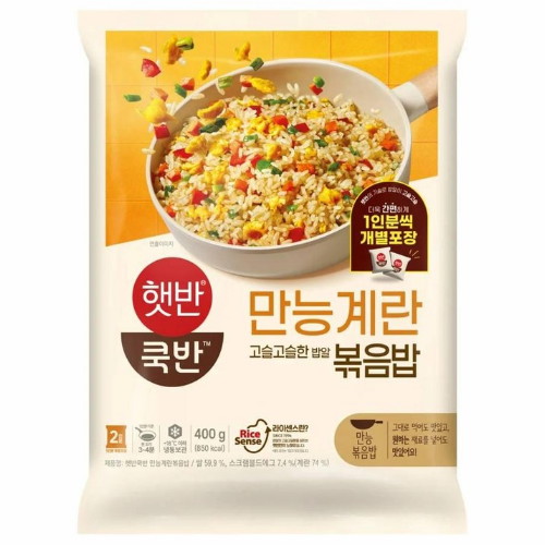 CJ제일제당 햇반 쿡반 만능계란볶음밥 400g (5개)_이미지