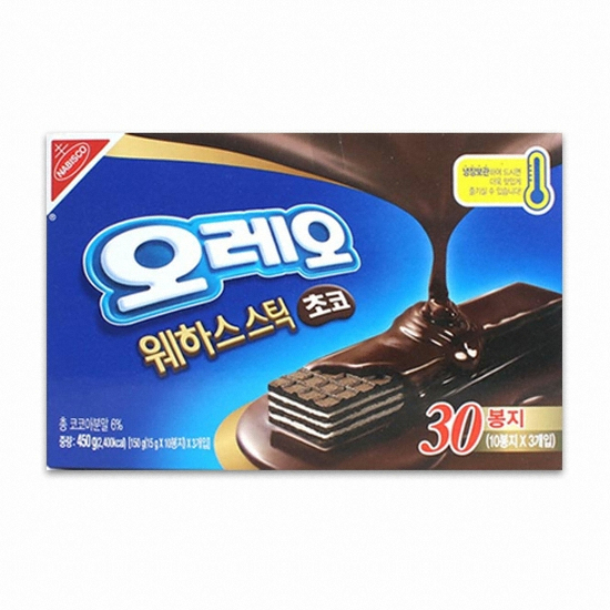 웨하스 스틱 초코 30개입 450g