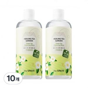 더샘 힐링 티 가든 그린티 클렌징 워터 500ml (10개)_이미지