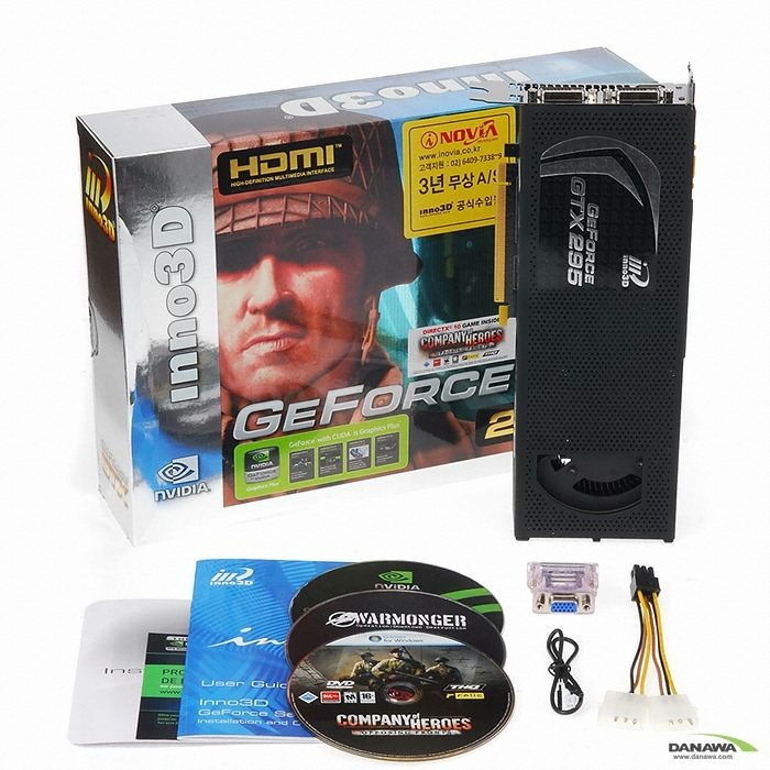INNO3D 지포스 GTX295 1.8GB HDMI 아이노비아_이미지