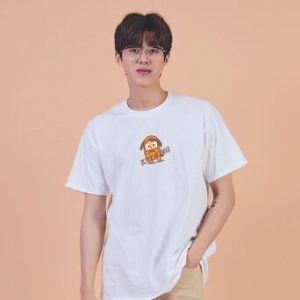 키밍 키밍 개띠 반팔티 데일리 그래픽 W75893C_이미지