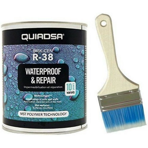 바르는 하이브리드 실리콘 페인트 R-38 + 붓세트