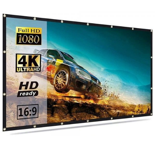 JIFAR 접이식 휴대용 프로젝터 스크린 (120인치)_이미지