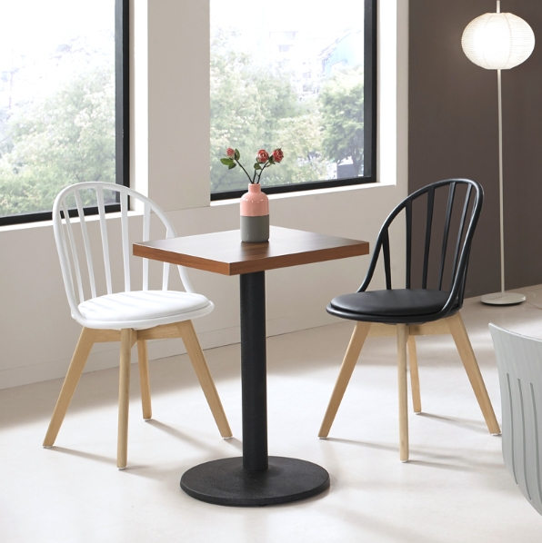 앳홈 카페식 사각테이블 500 (의자별도)_이미지