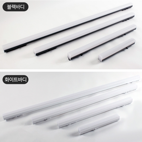 공간LED LED YD T5 레일사각 일자등 15W_이미지