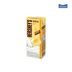 매일유업 허쉬 초콜릿 드링크 바나나 190ml (12개)_이미지