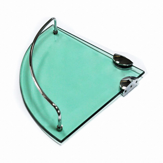 바로와 강화유리 코너선반 0.8cm (24.5cm)_이미지