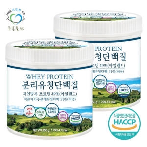 푸른들판 분리 유청 단백질 350g (2개)_이미지