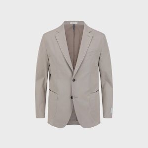 올젠 남성 면 혼방 조직 자켓_ZOF1KG1301
