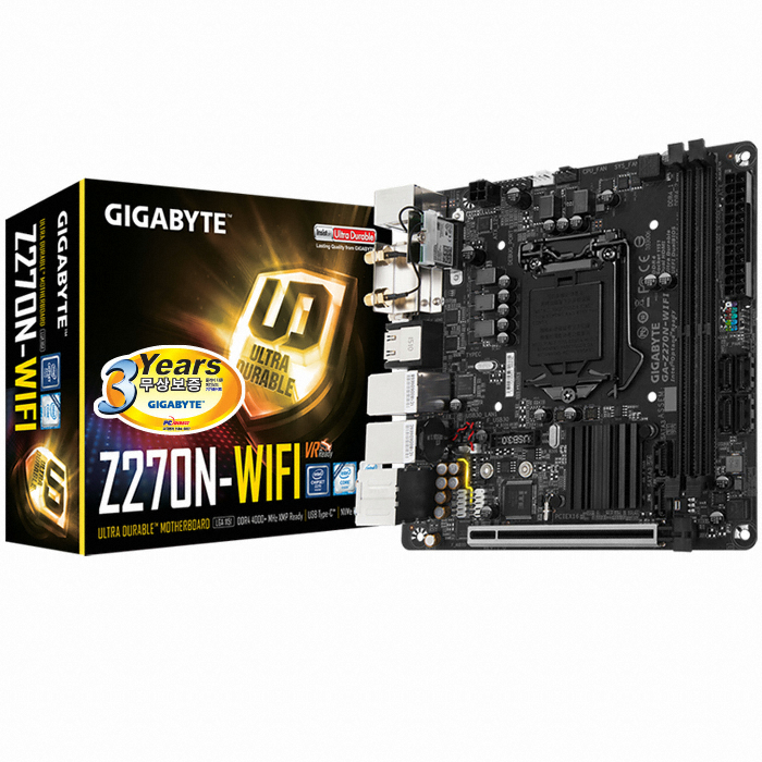 GIGABYTE GA-Z270N-WiFi 듀러블에디션 피씨디렉트