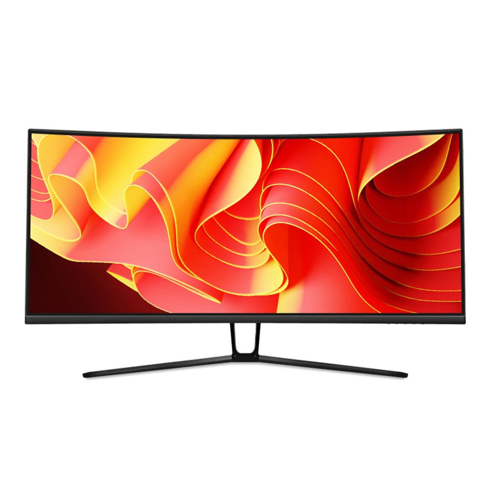 한성컴퓨터 TFG34Q10WB 1500R 울트라와이드 WQHD 커브드 게이밍 리얼 100 시력보호_이미지