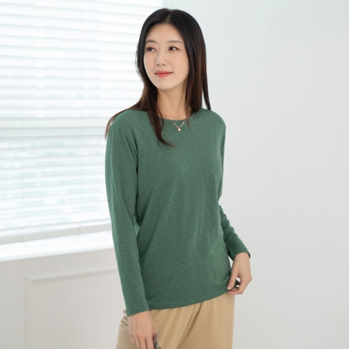 티엔피인터내셔날 마담4060 엄마옷 베이직슬럽 엄마티셔츠 티셔츠-RTE2501017