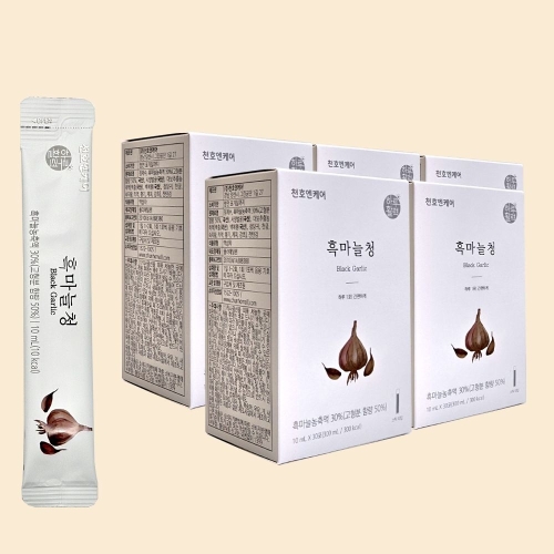 천호엔케어 지친 하루엔 흑마늘청 10ml 30포 (5개)