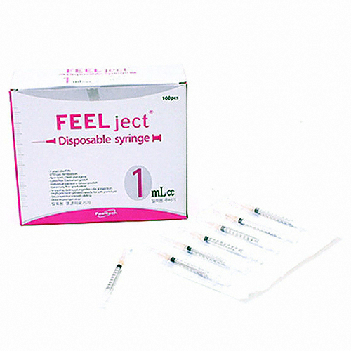 필텍 일회용 주사기 26G 13mm 1ml