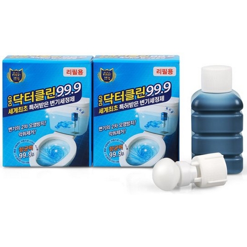 닥터클린 99.9 변기세정제 리필 (2개)