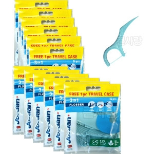 조르단 3in1 치실 36p (12개)