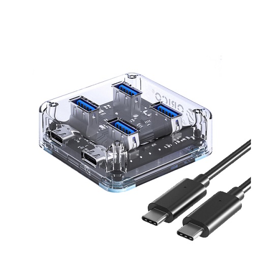 ORICO MH4UC-C3-05 (4포트/USB 3.0 Type C)_이미지