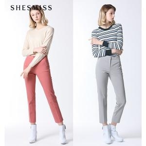 쉬즈미스 데일리 스트레치 솔리드 팬츠_