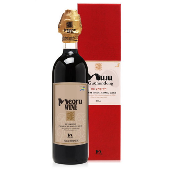 농업회사법인덕유 무주 구천동 머루 와인 미디움 750ml (1개)_이미지