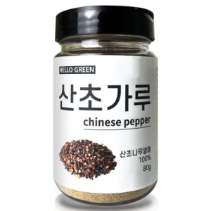 헬로우그린 천연 향신료 산초 가루 80g 통 홍산초 화조