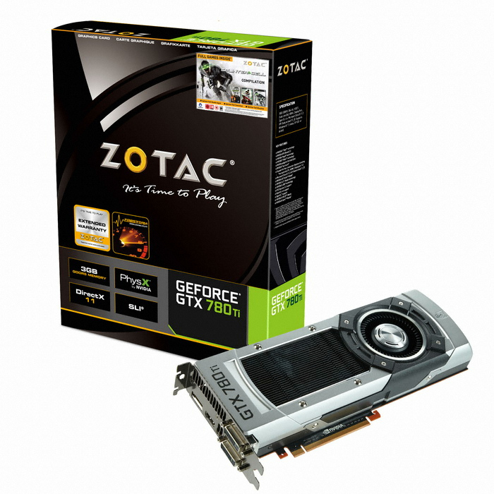 ZOTAC 지포스 GTX780 Ti D5 3GB 스플린터 셀