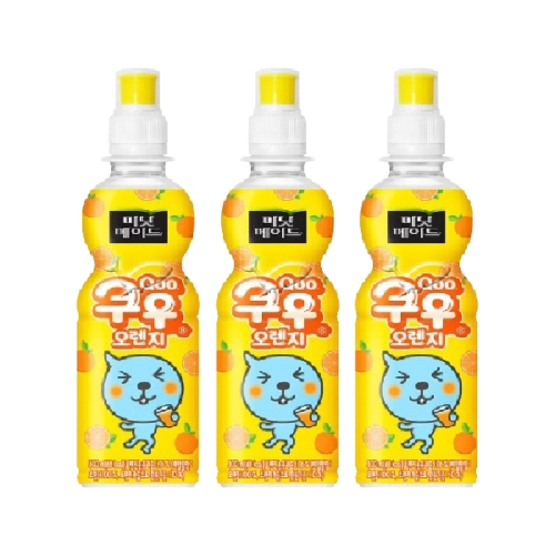 코카콜라음료 쿠우 오렌지 300ml (6개)_이미지