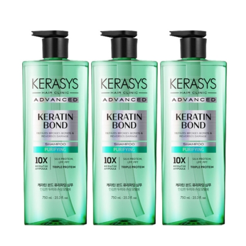 케라시스 어드밴스드 케라틴 본드 퓨리파잉 샴푸 600ml (3개)_이미지