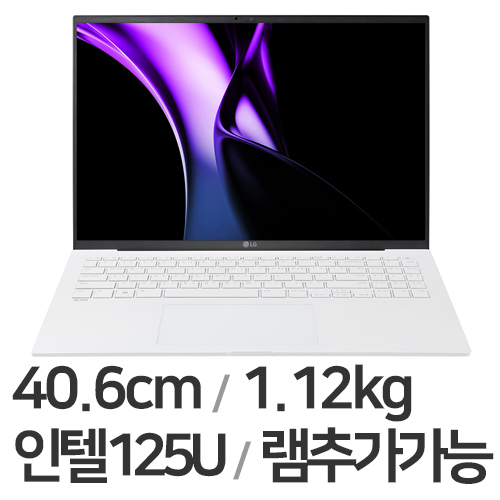 LG전자 2024 그램16 16ZD90SU-GX56K (SSD 4TB)