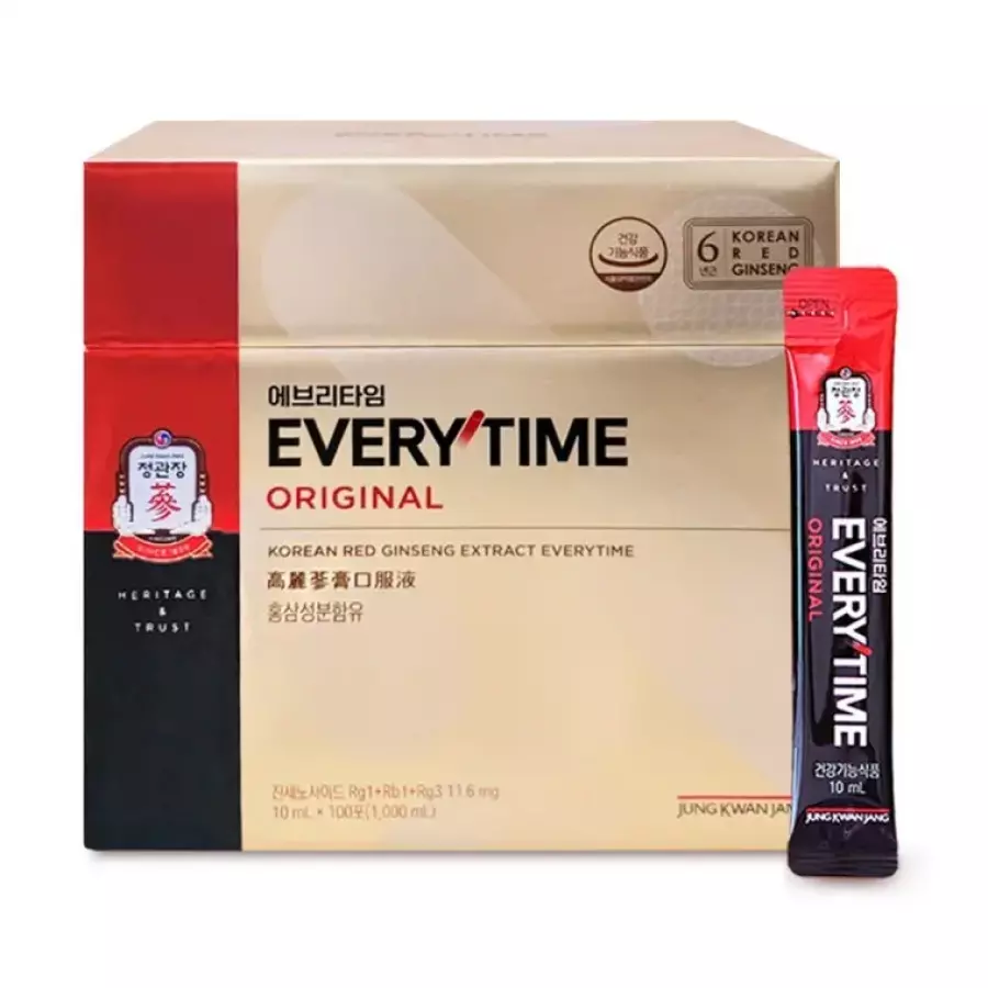 정관장 홍삼정 에브리타임 10ml 100포 (1개)_이미지