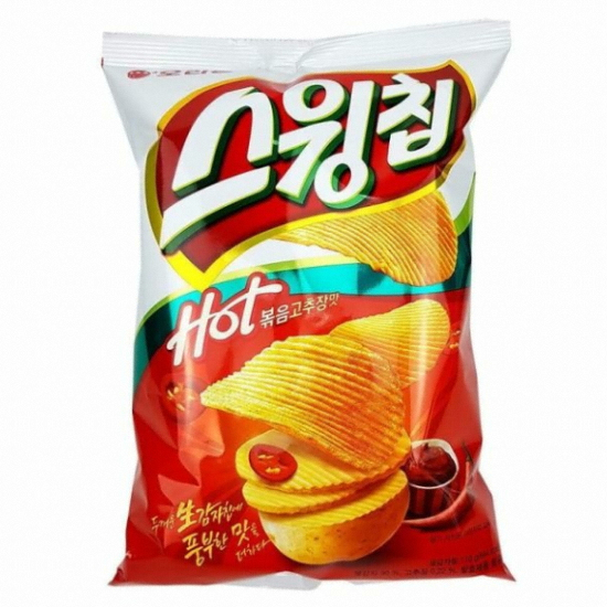 오리온 스윙칩 볶음고추장맛 110g (6개)_이미지
