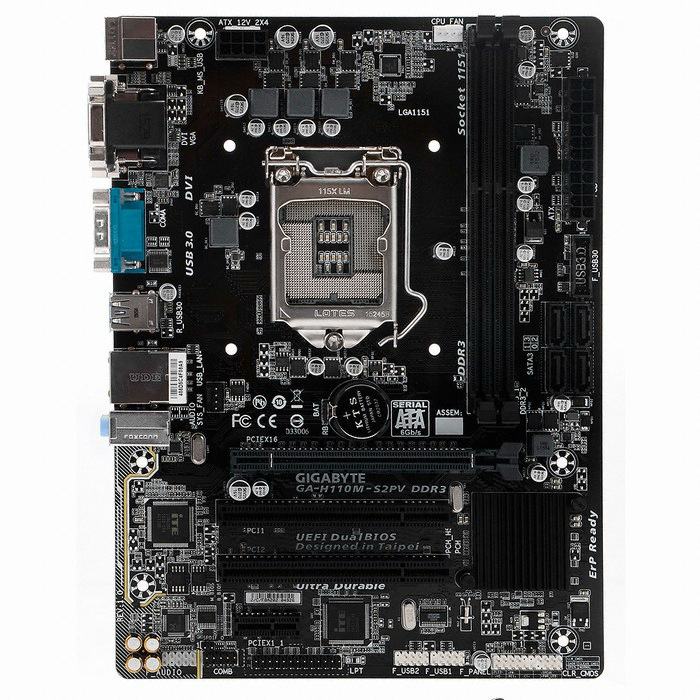 GIGABYTE GA-H110M-S2PV DDR3 �෯������� ���̾���
